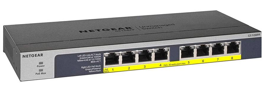 Netgear GS108PP Switch