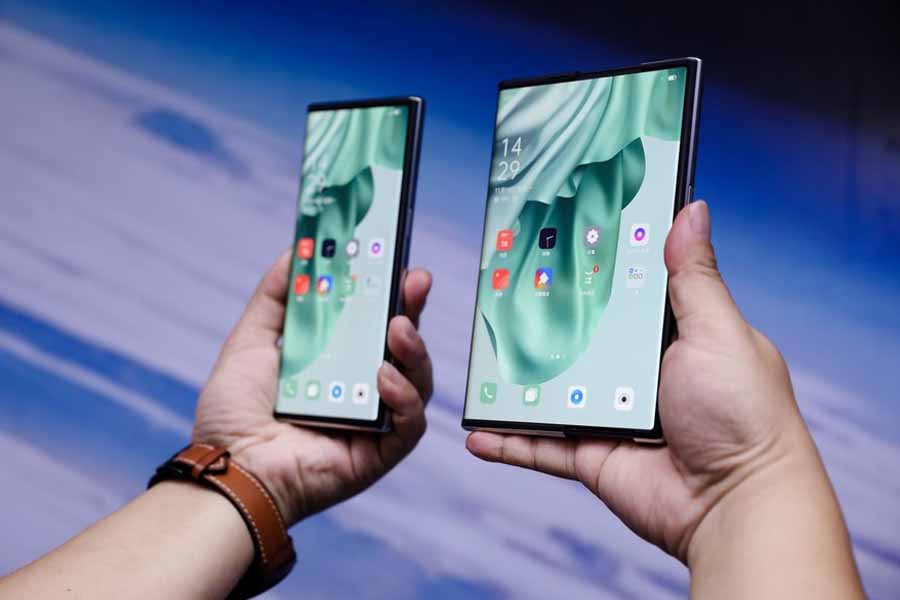 Oppo X 2021 minimum and maximum screen size