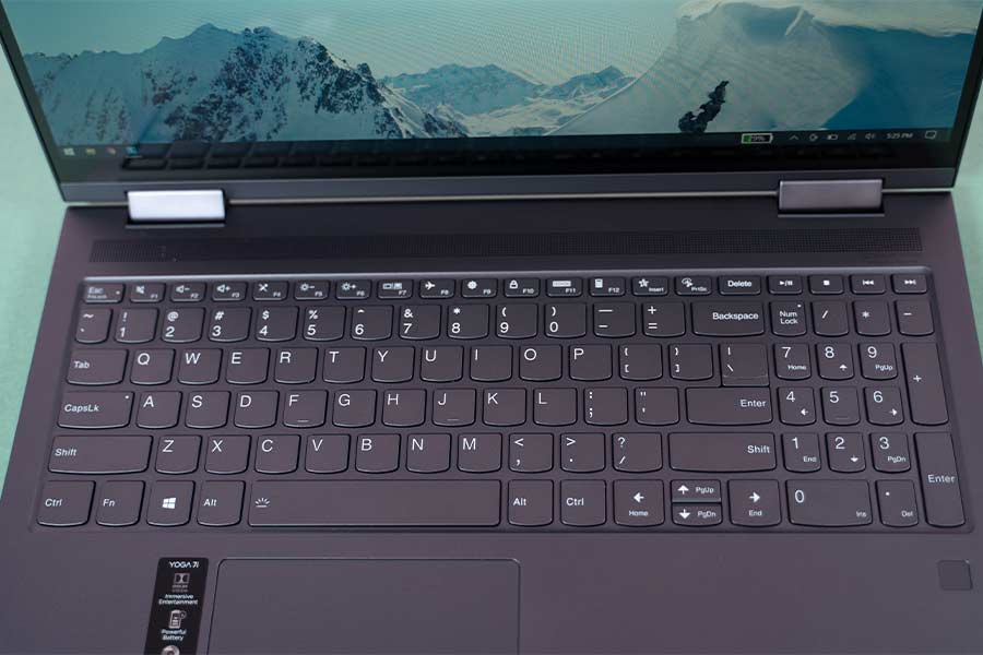 Yoga 7i - Keyboard