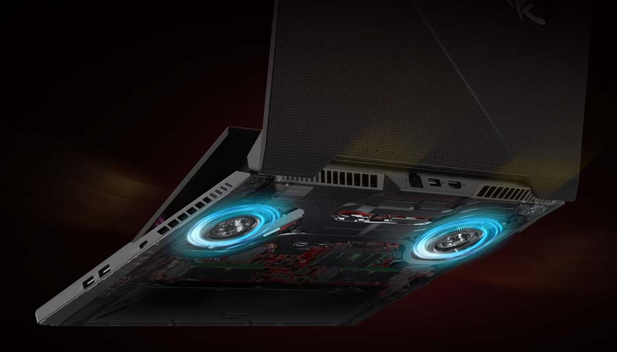 ASUS ROG Zephyrus 15 SE 2021 Cooling System