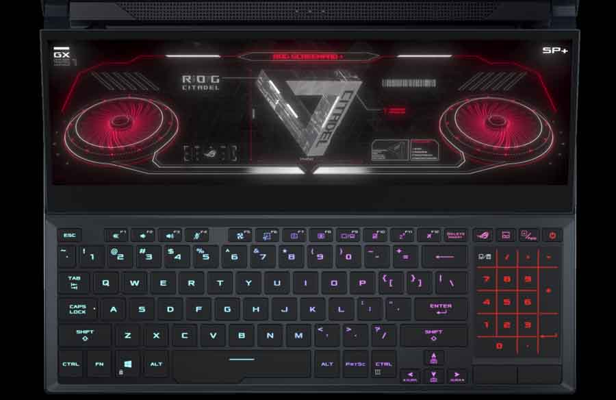 ASUS ROG Zephyrus 15 SE 2021 Keyboard