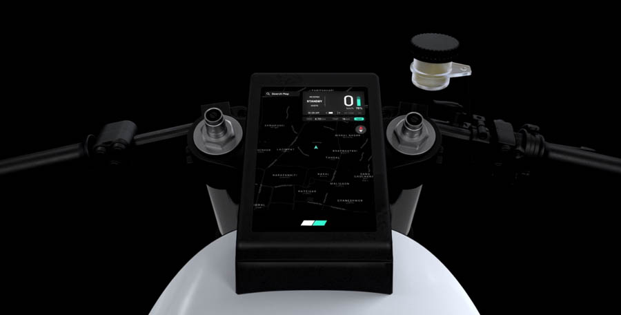 Yatri Motorcycles Project Zero Dashboard P0