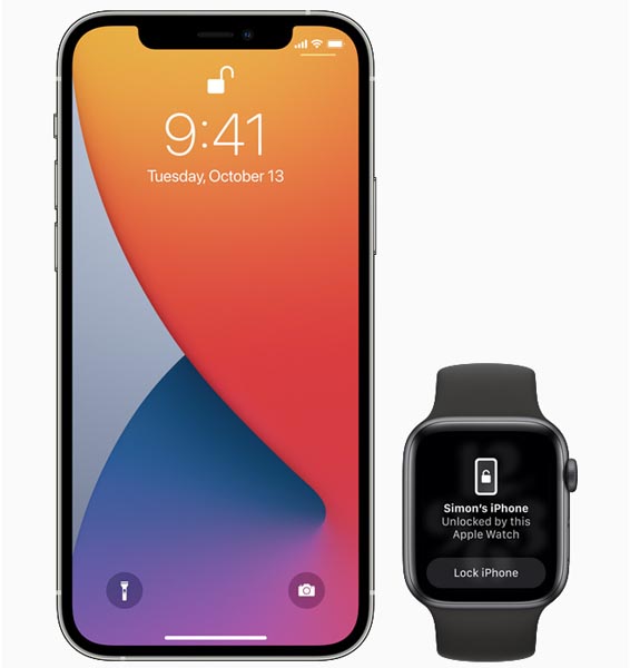 Unlock iPhone with Apple Watch