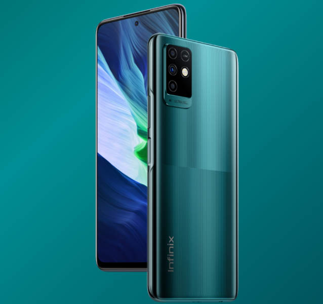 Infinix Note 10 Design and Display