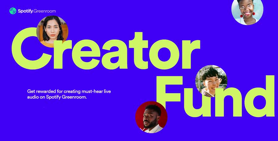 Spotify Greenroom Creator Fund