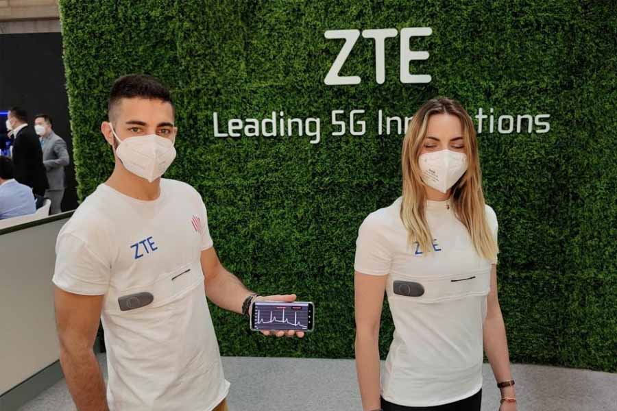 ZTE YouCare Smart T-Shirt Demo