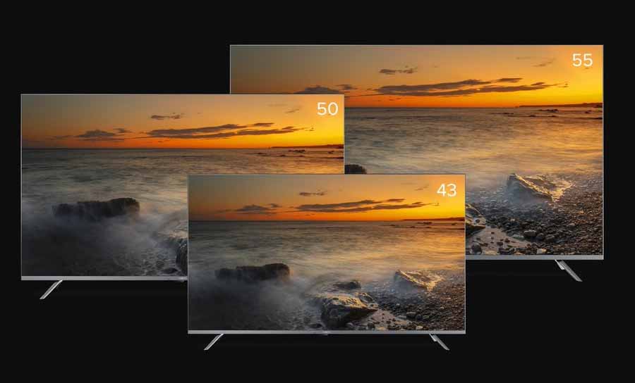 Xiaomi Mi TV 5X Design and Screen