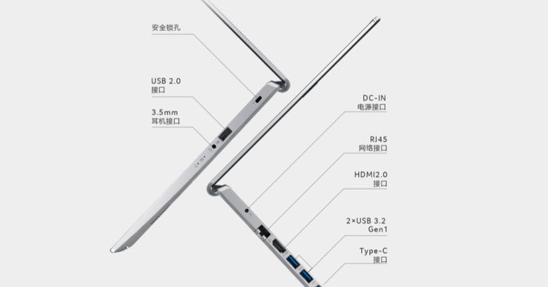 Acer Hummingbird S40 Ports