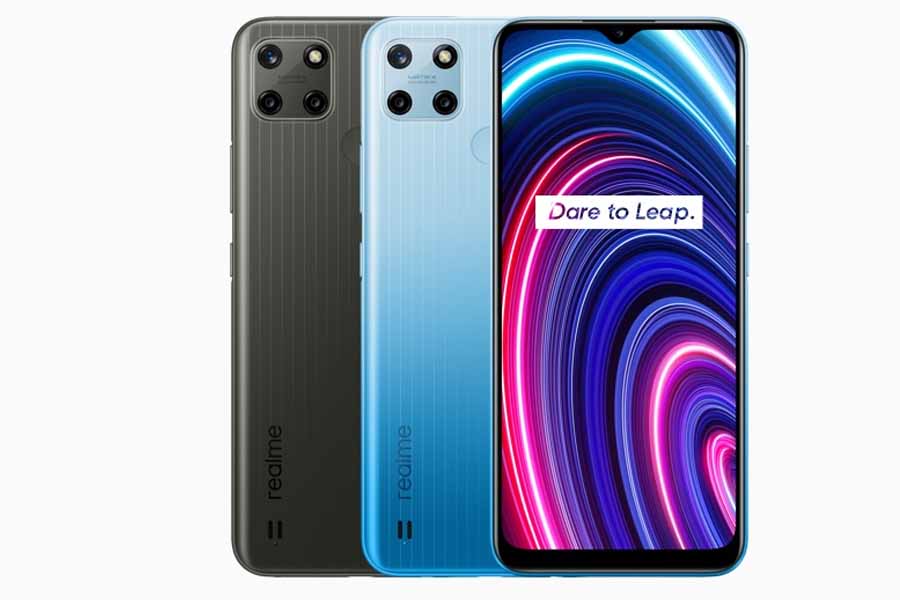 Realme C25Y Design and Display