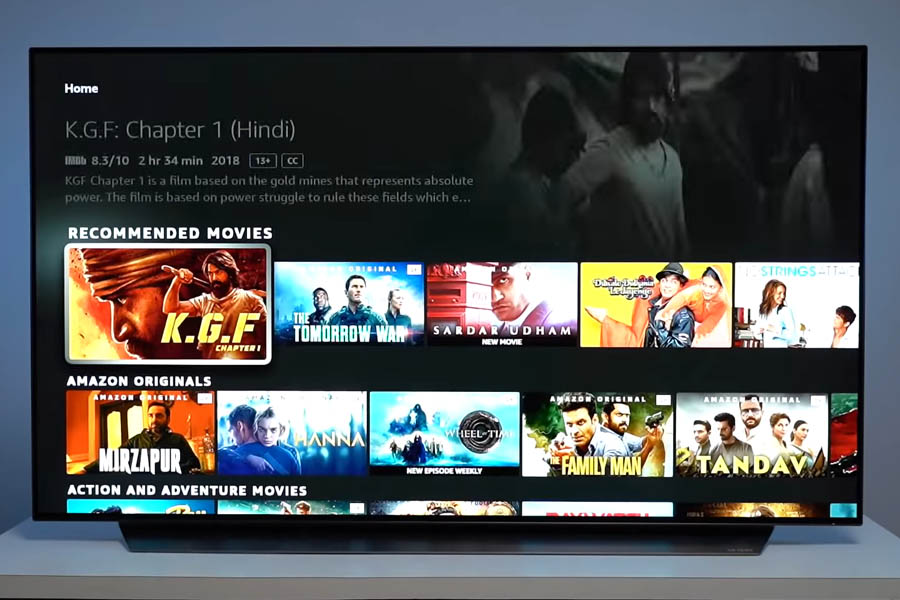 Amazon Fire TV Stick 4K - UI