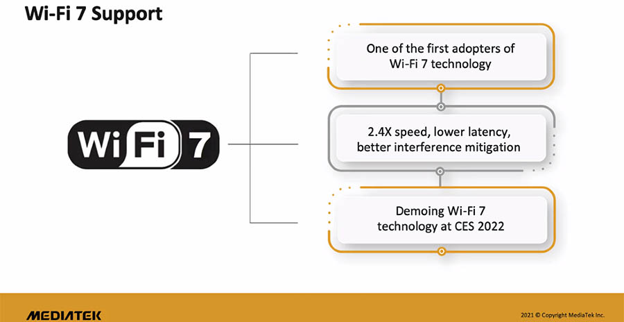 MediaTek Wi-Fi 7 Features