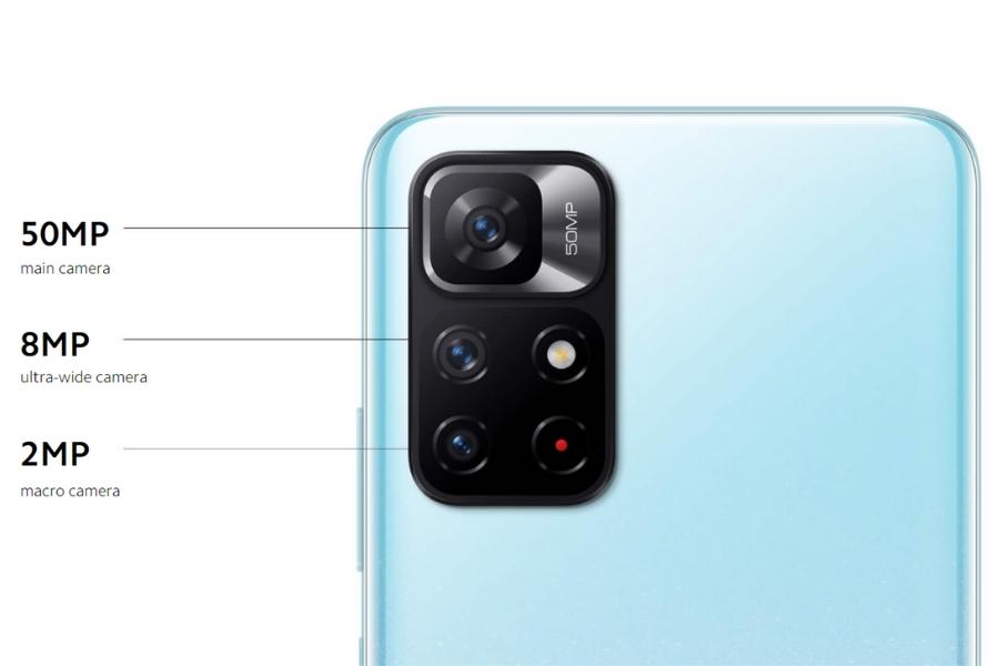 Redmi Note 11S 5G camera array