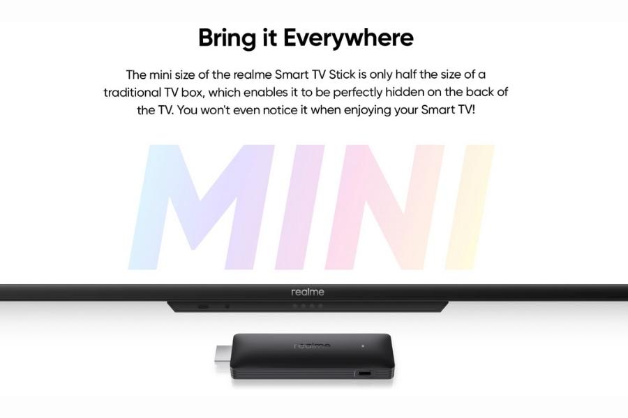 Realme Smart TV Stick mini size