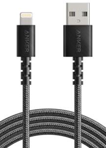 Anker Powerline Select+ USB Cable with Lightning Connector Black