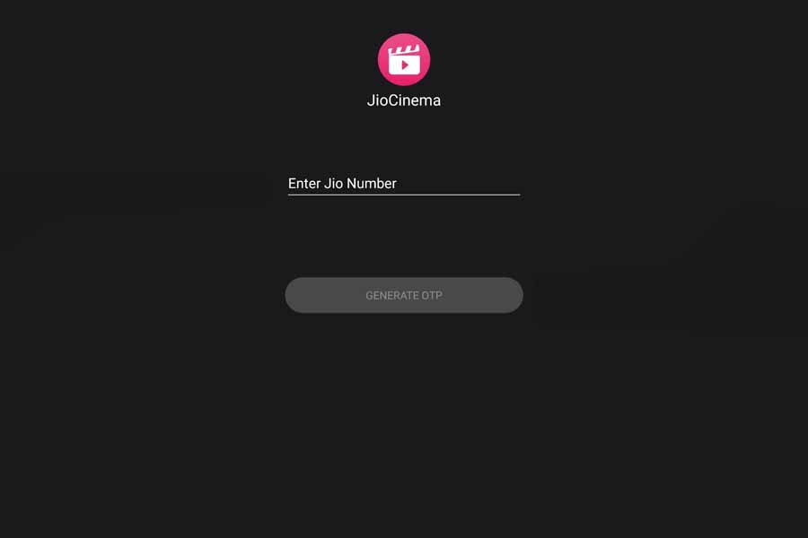 Jio Cinema login