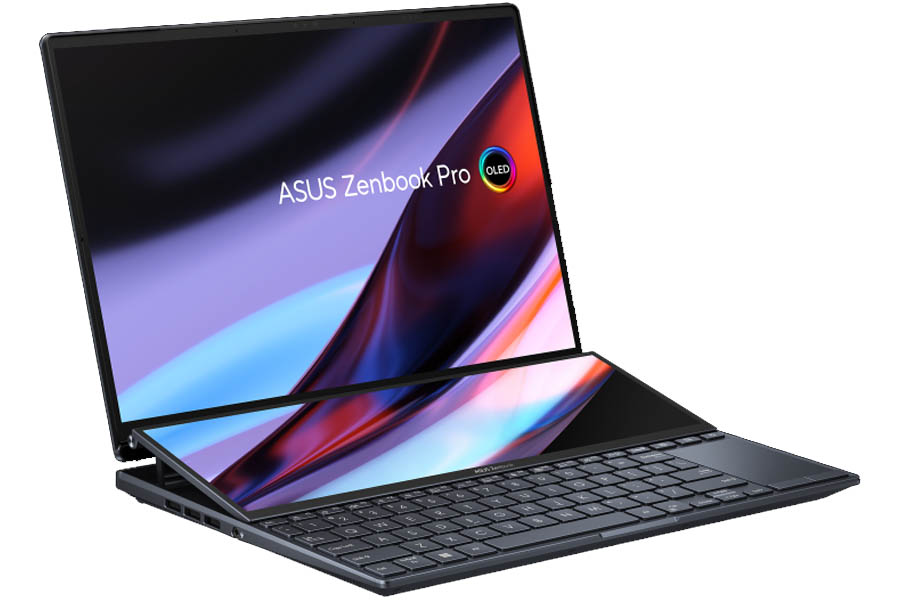 Asus ZenBook 14 Pro Duo OLED Design and Display