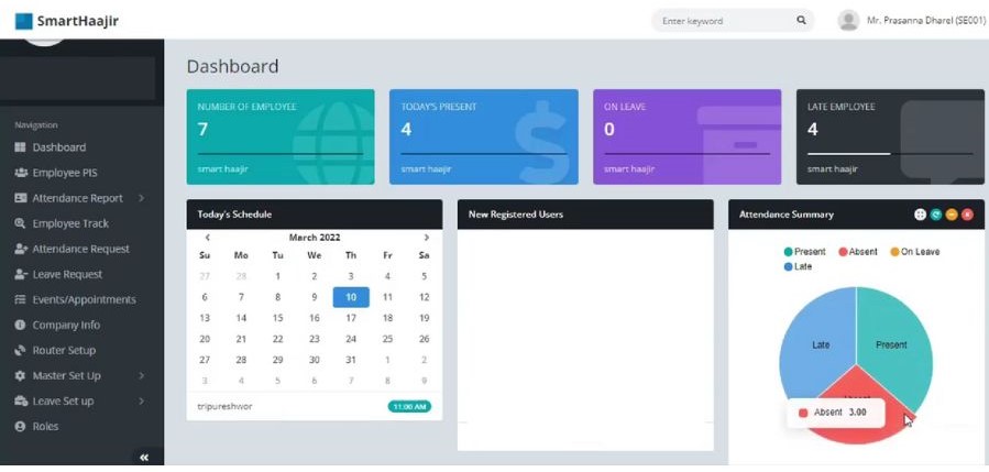 Smart-Haajir-dashboard