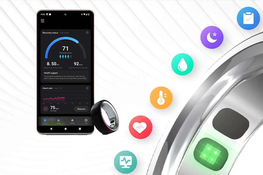 HiFuture FutureRing health features