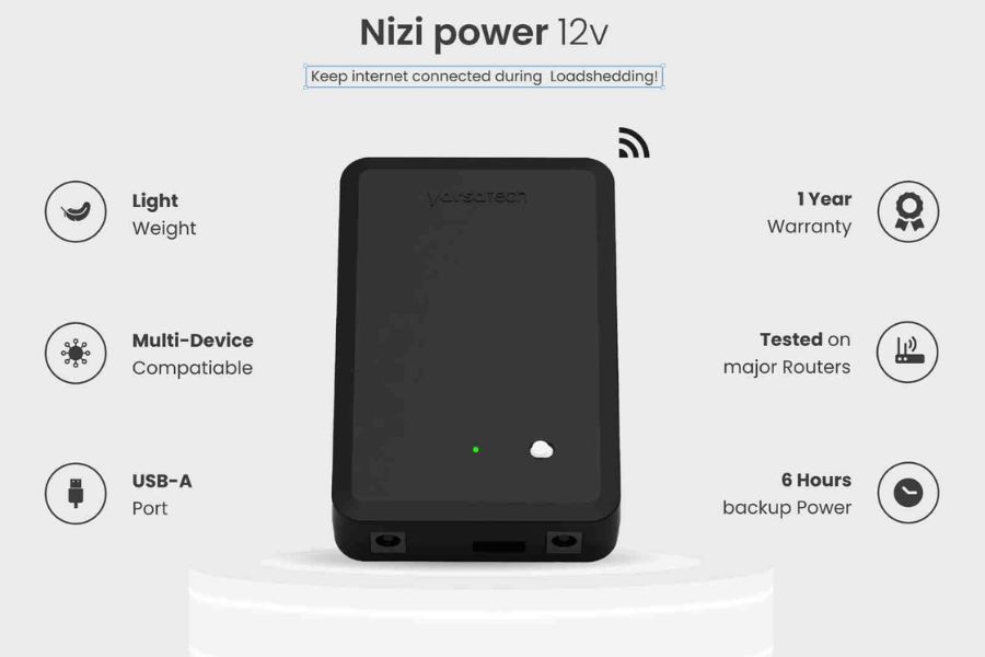 Yarsa Tech Nizi Power 12V Specs