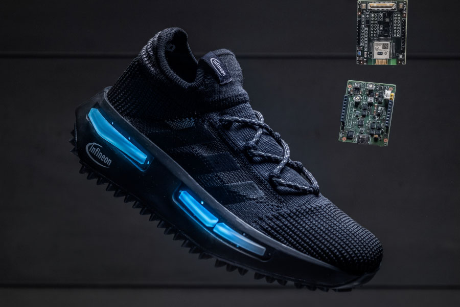 Infineon x Adidas Lighting Shoe Tech