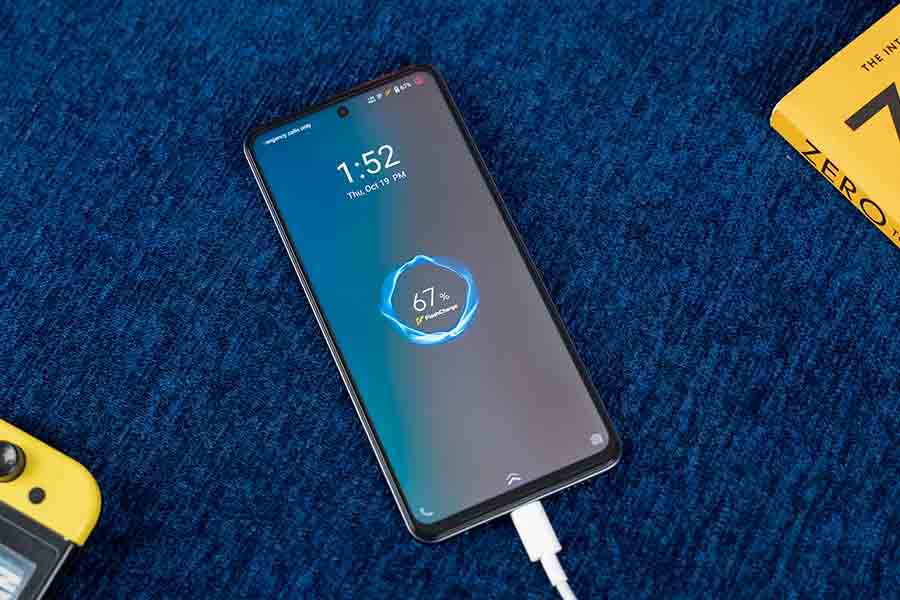 Vivo Y36 charging