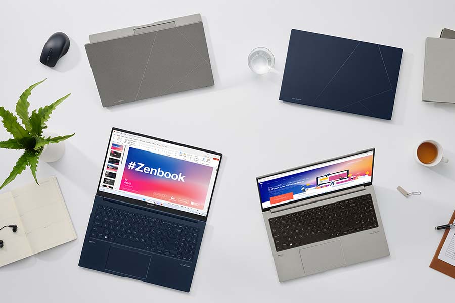 Asus Zenbook 15 OLED 2023 design