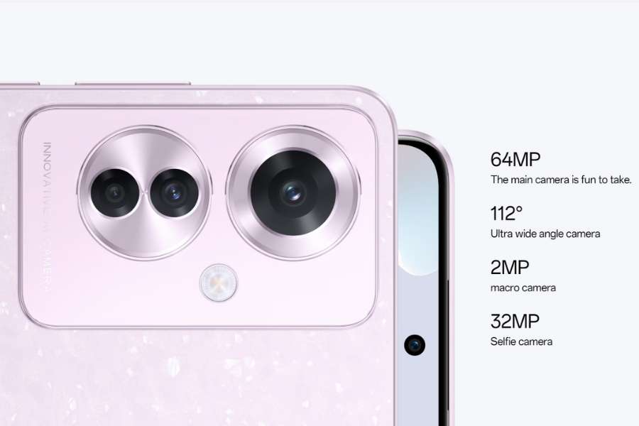 OPPO Reno 11 F 5G Camera